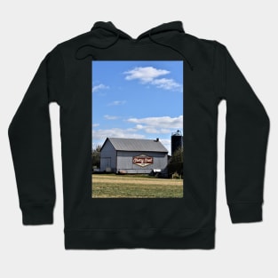 Cherry Crest barn Hoodie